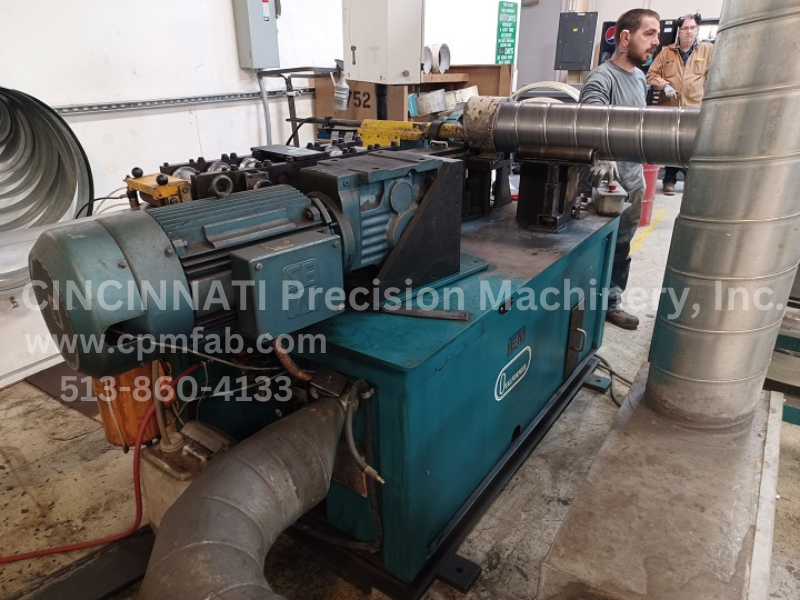 Used Spiral Tubeformer Pipe Machine HVAC Duct Fabrication Round Duct